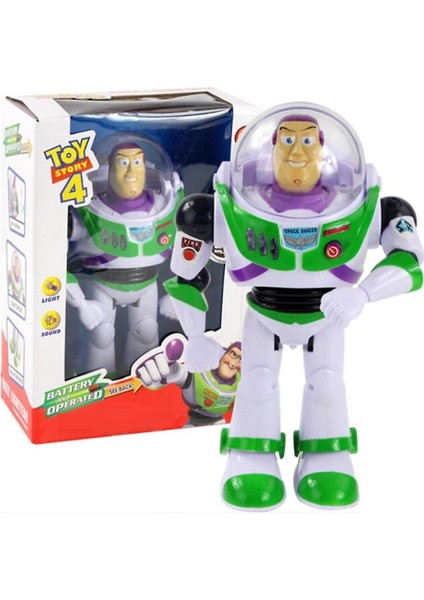 Luxury Oyuncak Hikayesi Toystory Buzz Lıght Year Işıklı Sesli Robot Elektronik Harika Oyuncak 1 Adet