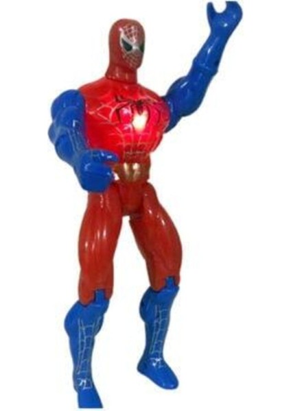 Luxury Işıklı Spiderman Örümcek Adam Büyük Boy 29 cm 1 Adet