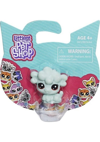 Luxury Hasbro Lıttlest Pet Shop Mini Tekli Miniş- E4612 1 Adet