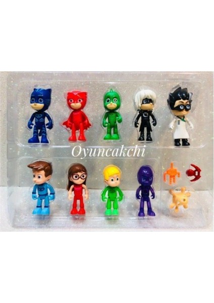 Luxury Pj Mask Pija Maskeliler Oyuncak Figür Seti 12 Parça Pj Masks 1 Adet fiyatları