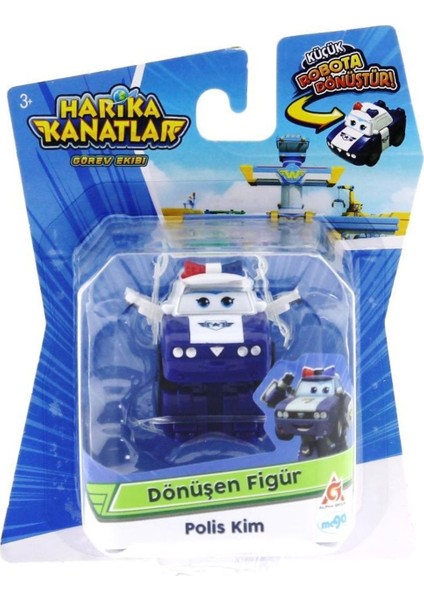 Luxury Dönüşen Mini Figür Polis Kim 1 Adet
