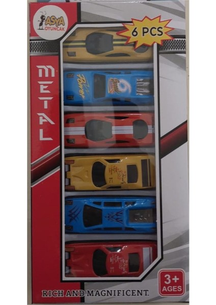 Luxury Oyuncak Metal Araba C5795-XL806 (Karışık Renk 1 Adet) 1 Adet