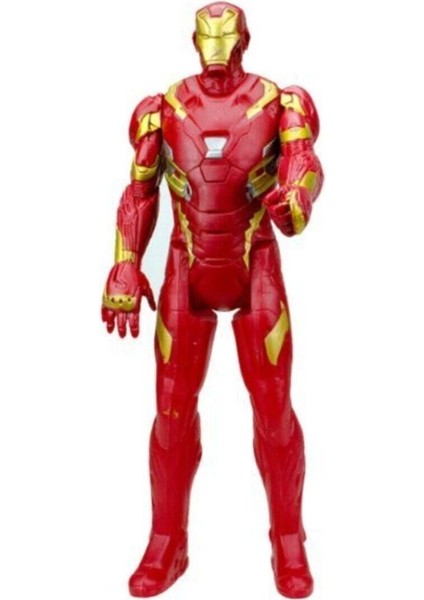Luxury Iron-Man Oyuncak Demir Adam Işıklı Sesli 30 cm 1 Adet