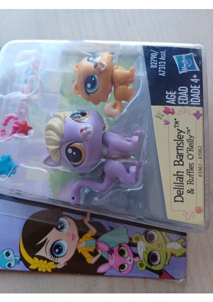 Luxury Miniş Littlest Petshop Delilah Barnsley Ruffles O Reilly Lisanslı Kutulu Minişler Oyuncak 1 Adet