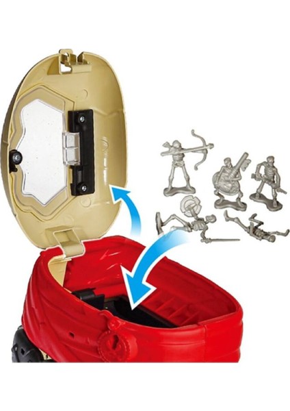Luxury Bucket Master Korsan Kafatası Hazine Avı - 45 Parça Figür Seti 1 Adet
