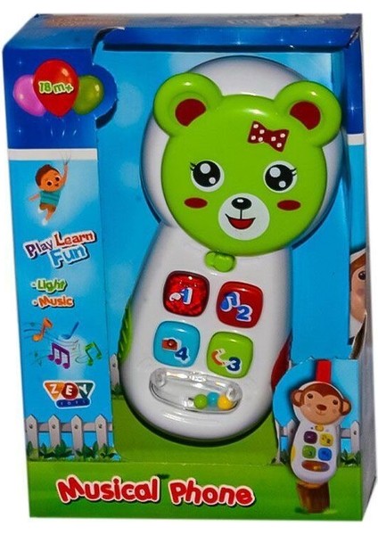 Luxury Mullurg URG01 ZEY2023 Müzikli Telefon - (Muul) 1 Adet