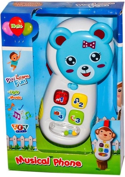 Luxury Mullurg URG01 ZEY2023 Müzikli Telefon - (Muul) 1 Adet