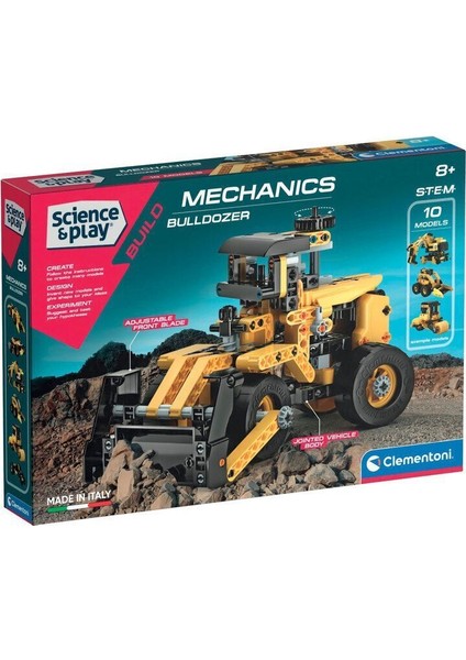 Luxury Oyuncak Mekanik Laboratuvarı Buldozer 17374TR 1 Adet