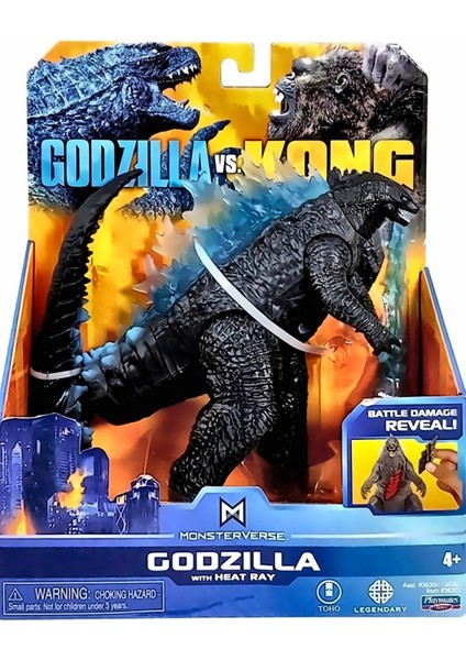 Luxury Illa Vs King Kong - Godzilla With Heat Ray 6" Figür Kız Çocuk Eğitici Oyuncak Erkek Çocuk Oyuncaklar 1 Adet