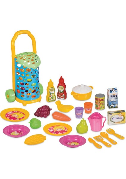 Luxury Dede 01464 Candy & Ken Pazar Arabası 1 Adet