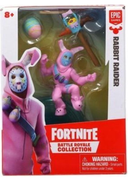 Luxury Fortnite Minik Tekli Figür Rabbit Raider Lisanslı Orjınal Ürün 1 Adet