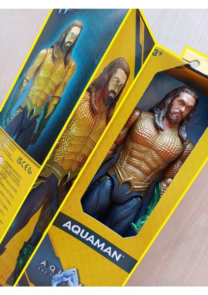 Luxury Aquaman And The Lost Kıngdom Actıon Fıgure Model 29CM Koleksiyon Aquaman 1 Adet