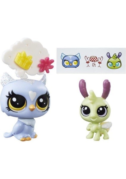 Luxury Miniş ve Yavrusu Eona Eventide,elvin Lamplight Minişler Pet Shop Orijinal Minişler Lps 1 Adet