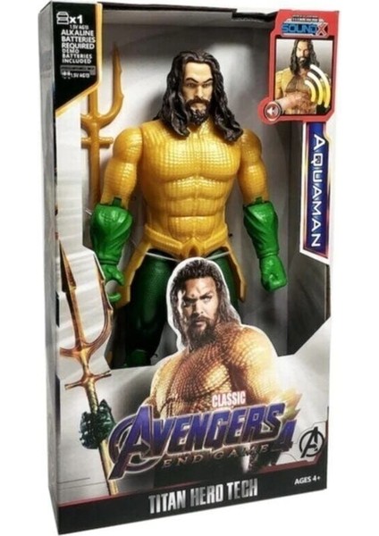 Luxury Aquaman Sesli Figür Oyuncak 30 cm 1 Adet
