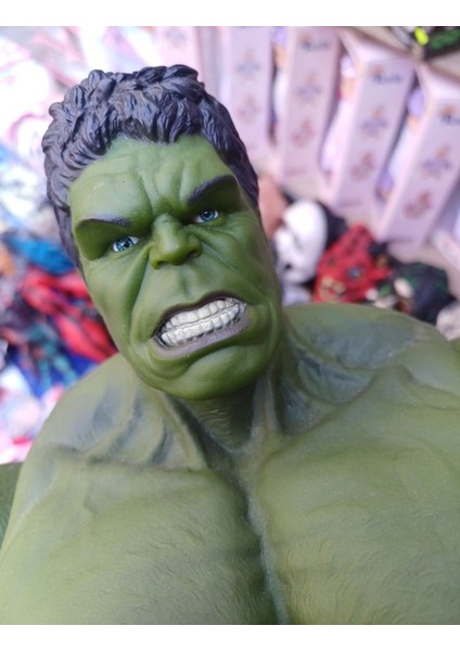 Luxury Hulk Hogan Green Action Dev Boy Figür Koleksiyon 55CM Kutulu Figür Collectıon Model 1 Adet