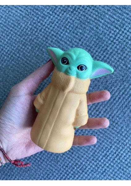Luxury Yoda Star Wars Squıshy, Sukuşi, Bebek Oyuncağı , Yavaş Yükselen 1 Adet