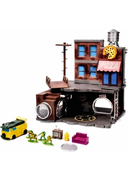 Luxury Turtles Nano Scene - SMB-253285005 Kız Çocuk Eğitici Oyuncak Erkek Çocuk Oyuncaklar 1 Adet
