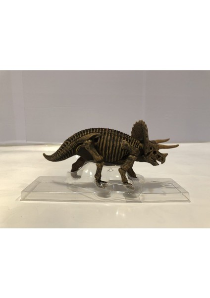 Luxury Trıceratops 3D Dinozor Figür Oyuncak 1 Adet