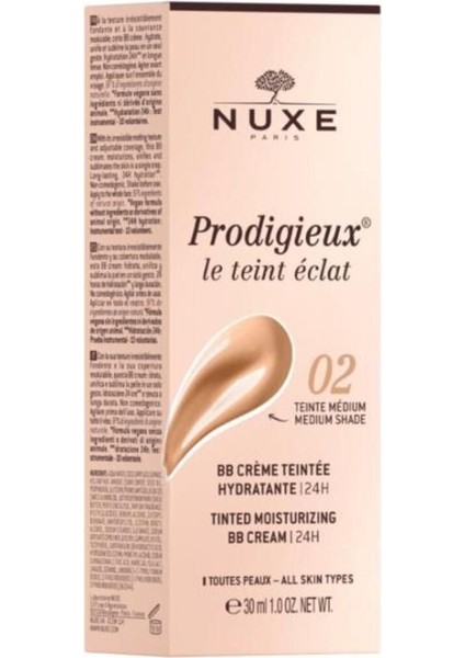 Luxury Prodigieux Bb Cream Tinted Moisturizing 30 ml - 02 Medium Shade 1 Adet