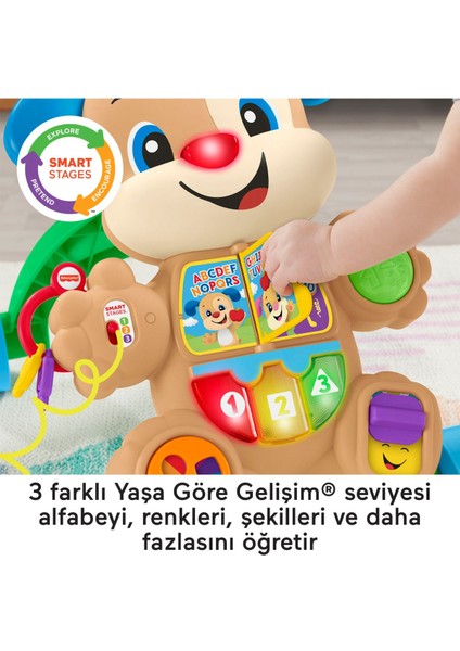 Luxury Fisher-Price® Lnl Yaşa Göre Gelişim™ Eğitici Köpekçik Yürüteç (Türkçe ve Ingilizce) | FTG10 1 Adet