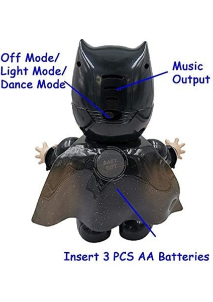 Luxury Robot Batman 20 cm 1 Adet