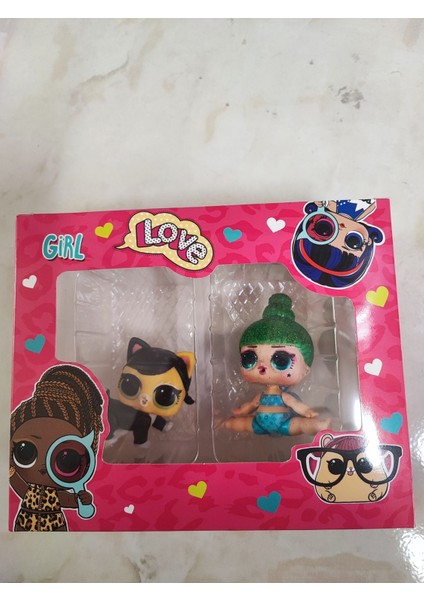 Luxury Girl 2li Figür Karakter 1 Adet