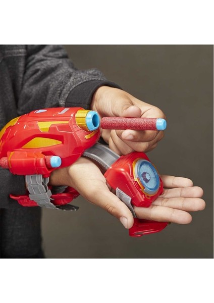 Luxury Nerf Elite - Iron Man, Avengers Power Moves +5 Yaş Hasbro 1 Adet