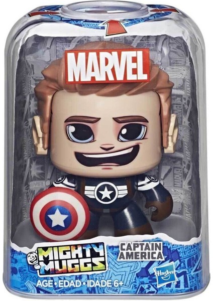 Luxury Mighty Muggs Captain America Figür E2199 1 Adet