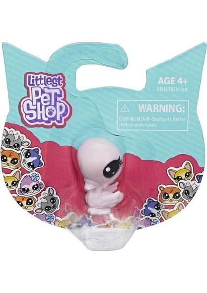 Luxury Hasbro Lıttlest Pet Shop Mini Tekli Miniş- E4614 1 Adet