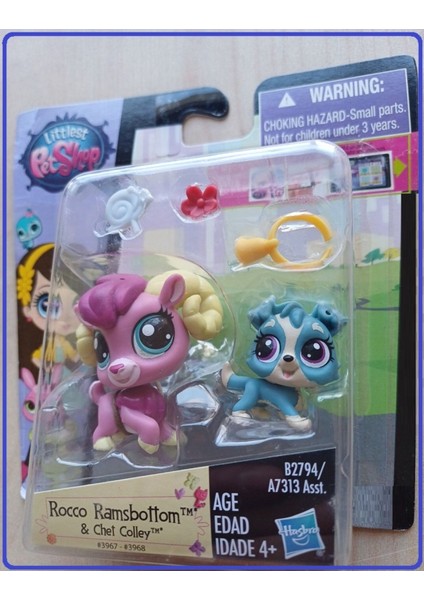 Luxury Miniş Littlest Petshop Rocco Ramsbottom Chet Colley Lisanslı Kutulu Minişler Oyuncak 1 Adet