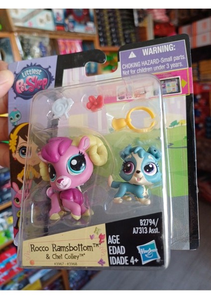 Luxury Miniş Littlest Petshop Rocco Ramsbottom Chet Colley Lisanslı Kutulu Minişler Oyuncak 1 Adet