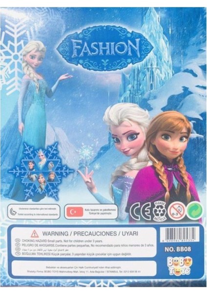 Luxury Frozen ve Anna Karlar Ülkesi Ikili Oyuncak Et Bebek 15 cm 1 Adet
