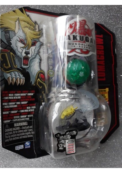 Luxury Lumagrowl Bakugan Dragonoıd Oyuncak Nostalji Ürünler Segatoys 1 Adet
