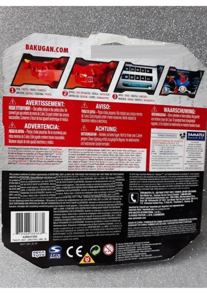 Luxury Lumagrowl Bakugan Dragonoıd Oyuncak Nostalji Ürünler Segatoys 1 Adet modelleri
