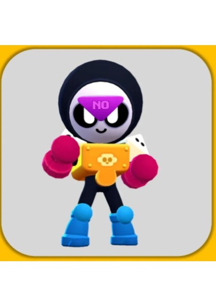 Luxury Brawl Stars Meeple Figürü 20CM 1 Adet