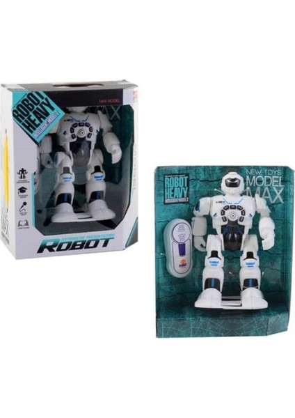 Luxury Oyuncak Işıklı Sesli Uzaktan Kumandalı Robot Zeki Robot 1 Adet