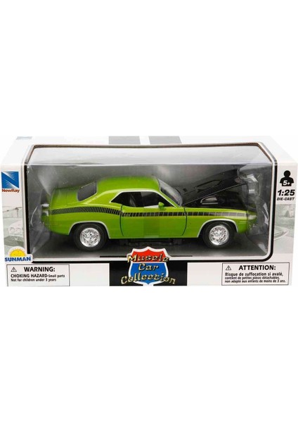 Luxury Oyuncak Muscle Model Araba 1:25 SUN-S00071853 (Karışık Renk 1 Adet) 1 Adet