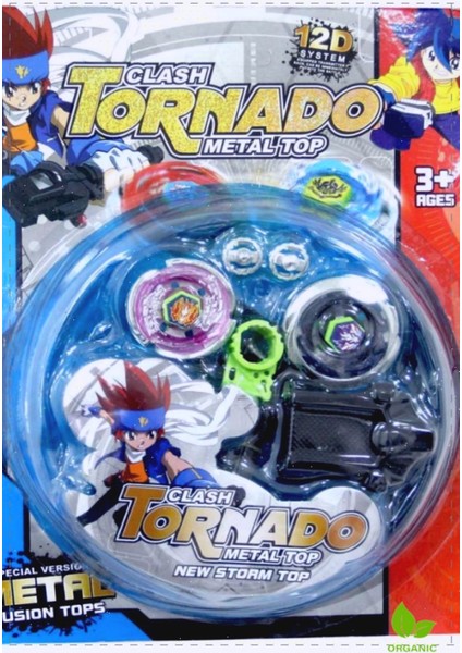 Luxury Tornado Clash Sahalı Ikili Paket Kız Erkek Cocuk Egitici Montessori Oyuncaklar Naturel 1 Adet