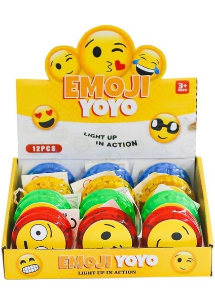 Luxury Mullurg URG01 KZL-2025-2 Işıklı Emojili Yoyo - (Muul) 1 Adet modelleri