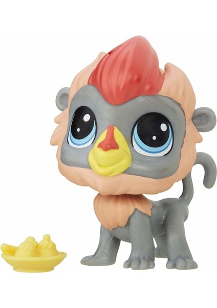 Luxury Hasbro Lps Littlest Pet Shop Eski Maymun Minişler Oyuncakları 1 Adet