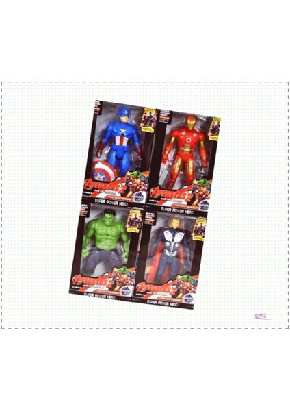 Luxury Hulk Ironman Thor Kaptan Amerika Oyuncak Yenilmezler 4lü Erkek Cocuk Egitici Montessori Oyuncaklar 1 Adet