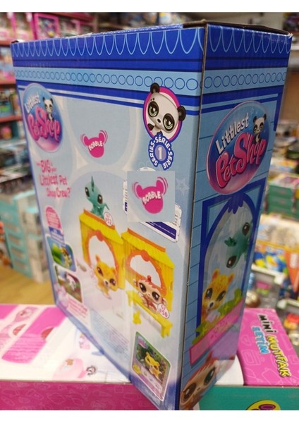 Luxury Miniş Littlest Petshop Tıkı Jungle Play Pack Kutuda 9 Pcs Lisanslı Oyuncak 1 Adet