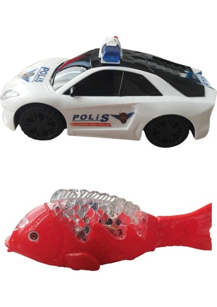 Luxury Kinku Süper Iki'li Ürün Polis Ile Balık 1 Adet modelleri