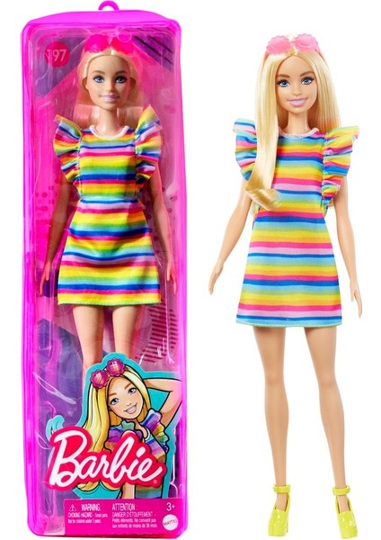 Luxury Fashionista Doll-Tiered Dressand Braces 1 Adet