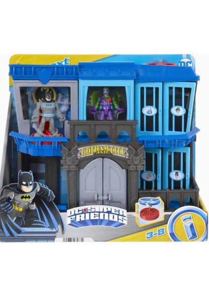 Luxury Batman Joker Figür ve Hapishane Imaginext Dc Süper Friends Yeni Gotham City Hapishanesi 1 Adet