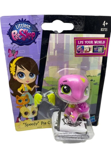 Luxury Tekli Miniş Lps Speedy Pia Ostos Orijinal Minişler Pet Shop 1 Adet