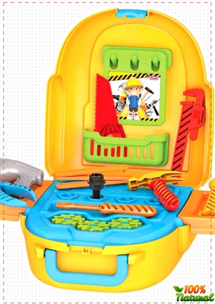 Luxury Teknik Tamir Set Sırt Çantası Kız Erkek Cocuk Egitici Montessori Oyuncaklar 1 Adet indirimleri