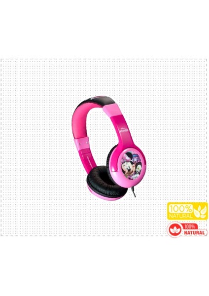 Luxury Disney Minnie Mouse Kulak Üstü Çocuk Kulaklığı Kız Oyuncakları Erkek Cocuk Montessori Oyuncaklar 1 Adet
