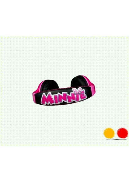 Luxury Disney Minnie Mouse Kulak Üstü Çocuk Kulaklığı Kız Oyuncakları Erkek Cocuk Montessori Oyuncaklar 1 Adet modelleri