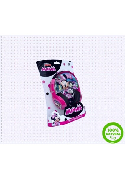 Luxury Disney Minnie Mouse Kulak Üstü Çocuk Kulaklığı Kız Oyuncakları Erkek Cocuk Montessori Oyuncaklar 1 Adet fırsatları